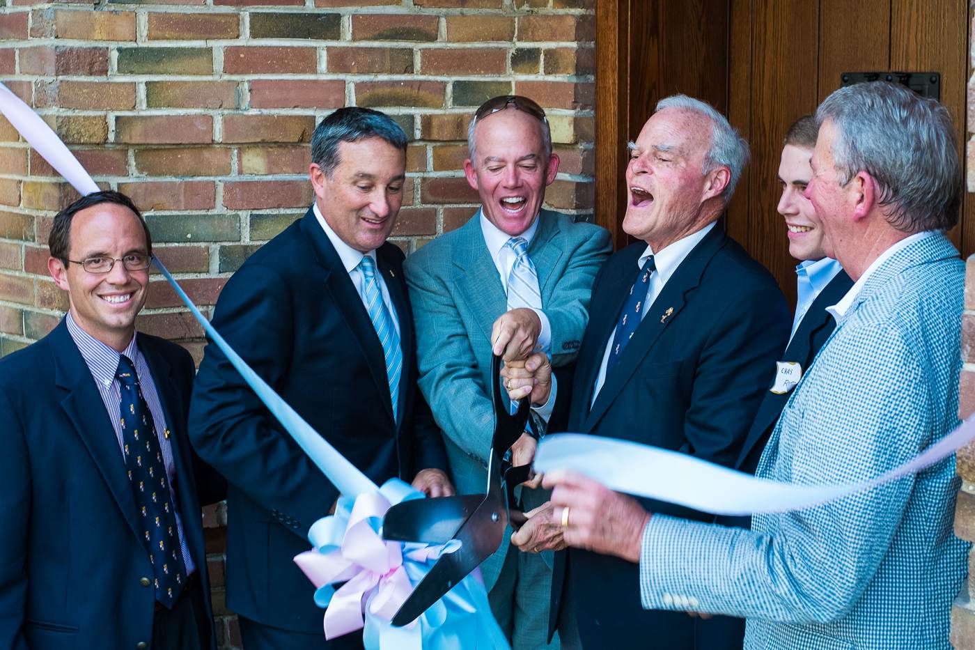 The ribbon cut at 70 South Wolcott, 2012